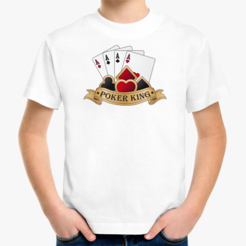 Детская футболка Poker King