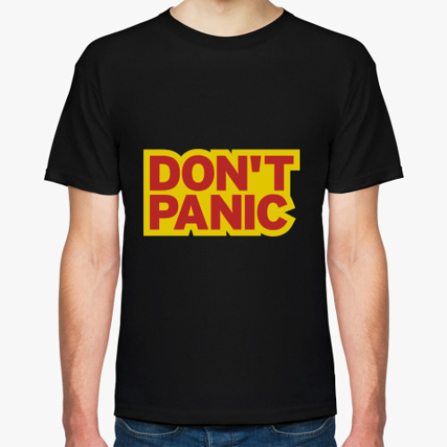 Футболка 'Don't panic'