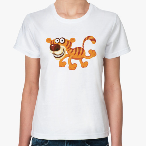 Классическая футболка Тигрица