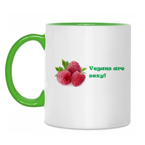 Кружка Кружка. Vegans raspberries