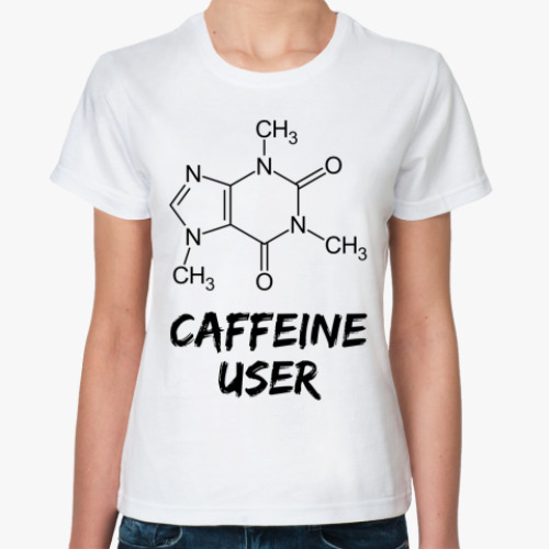 Классическая футболка Caffeine User