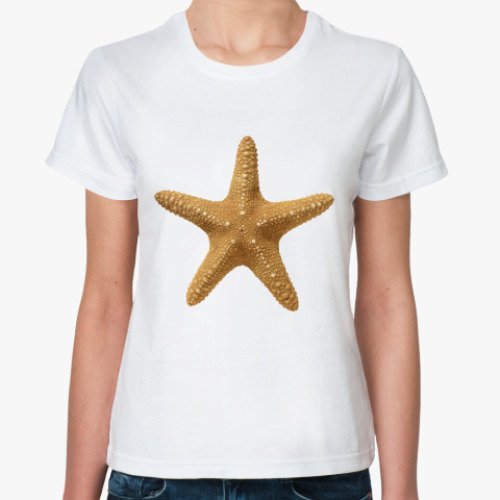 Классическая футболка Морская звезда