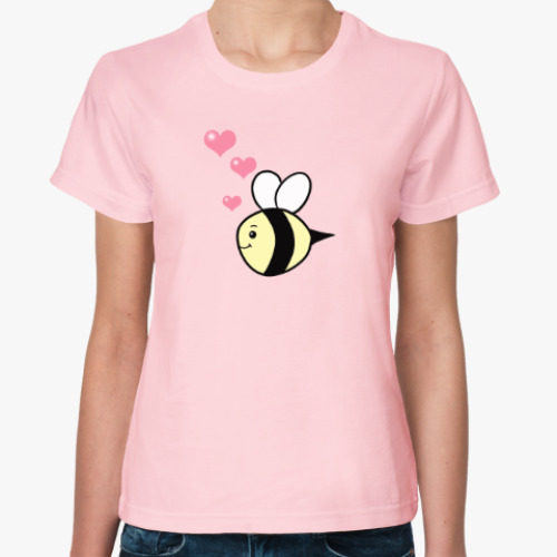 Женская футболка Пчёлъ