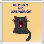 Keep calm and love your cat