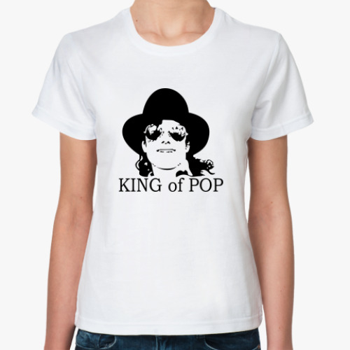 Классическая футболка KING of POP