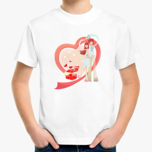 Детская футболка Романтика в отношениях