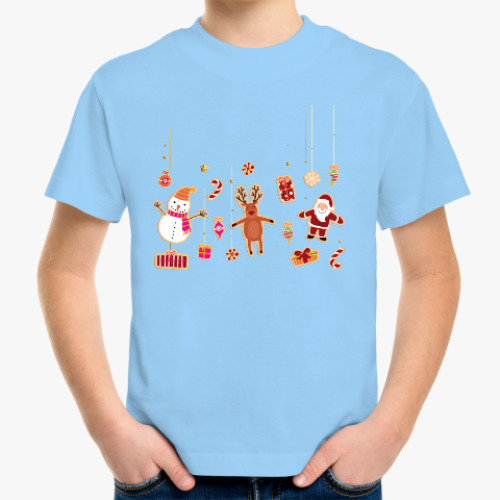 Детская футболка Новогодние печеньки