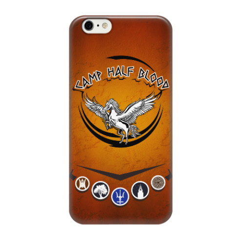 Чехол для iPhone 6/6s Camp Half Blood. Лагерь полукровок. Перси Джексон