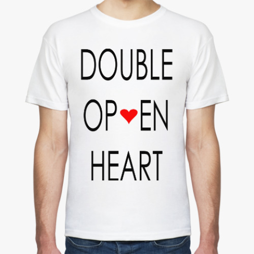 Футболка Double Open Heart