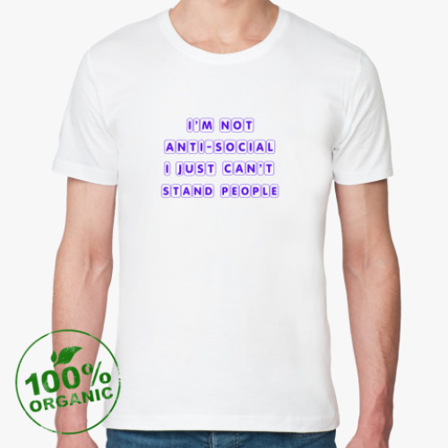 Футболка из органик-хлопка Queer as folk (QAF)