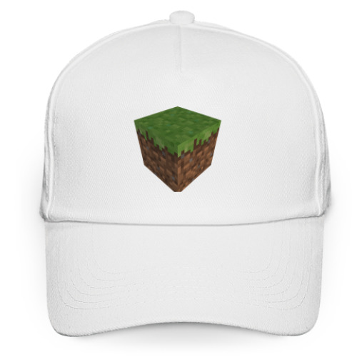 Кепка бейсболка Лого Minecraft