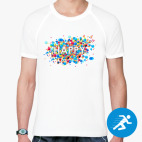 Мужская спортивная футболка