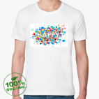 Мужская футболка органик