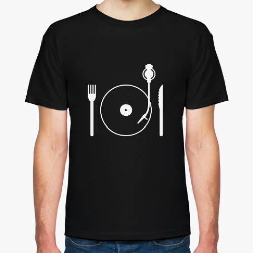Футболка Eat music