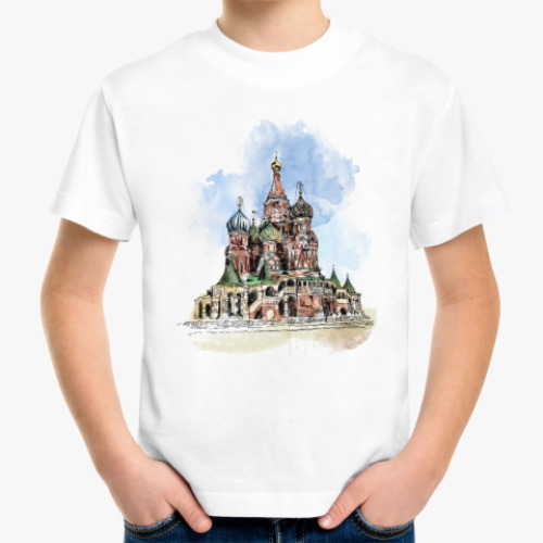 Детская футболка Собор Василия Блаженного