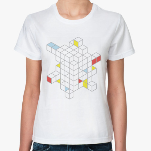 Классическая футболка house of cube