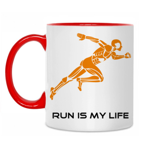 Кружка Run is my life