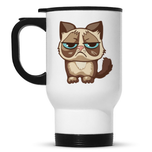 Кружка-термос Угрюмый кот Тард - Grumpy Cat