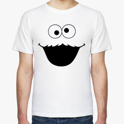 Футболка Cookie Monster face