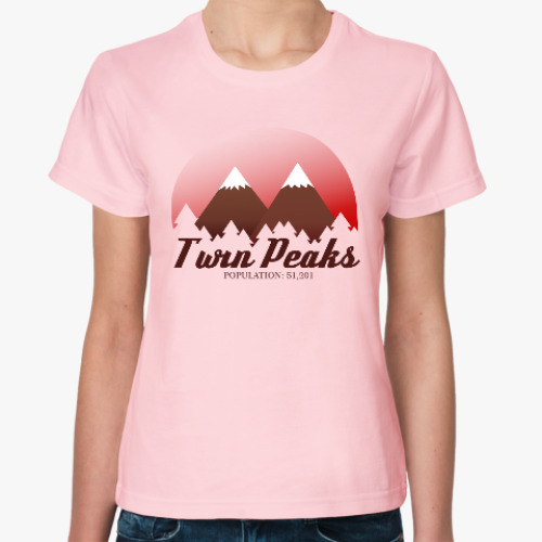 Женская футболка Твин Пикс Twin Peaks