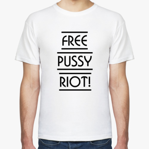 Футболка Free pussy riot