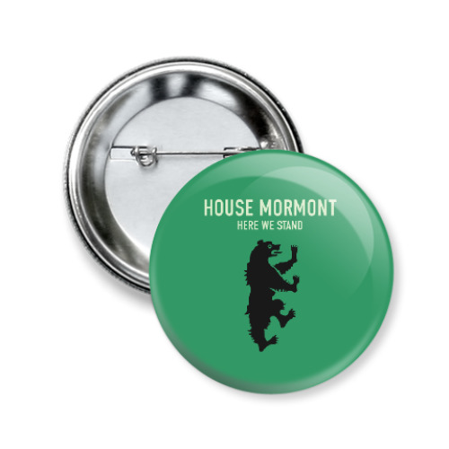 Значок 50мм House Mormont