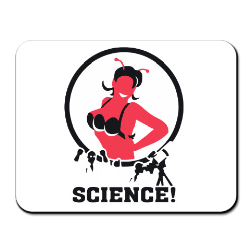 Коврик для мыши threeTits Science!