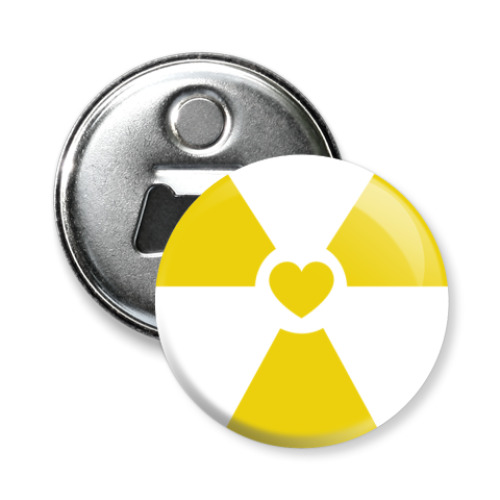Магнит-открывашка Love is radiation