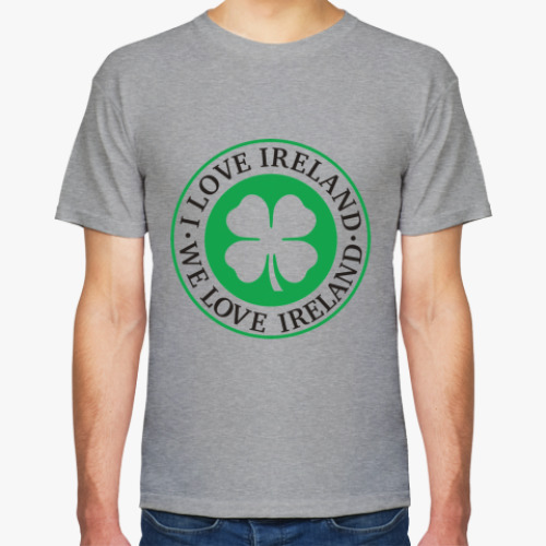 Футболка I love Ireland