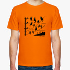 Классическая футболка Высоковольтные коты