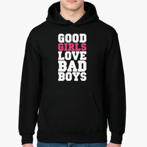 Толстовка худи GOOD girls love BAD boys