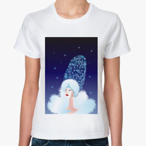 Классическая футболка Снежная королева