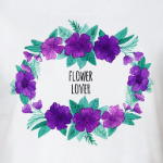 Венок акварель Flower lover