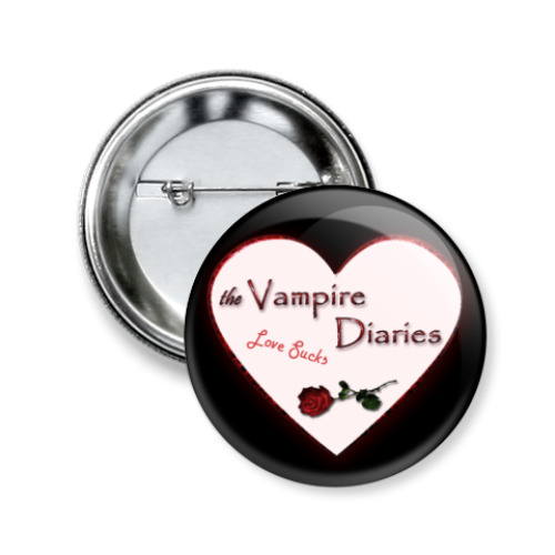 Значок 50мм  Vampire Diaries
