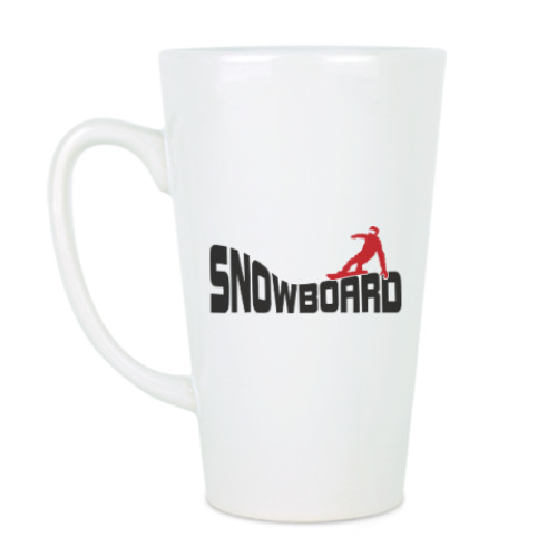 Чашка Латте Snowboard