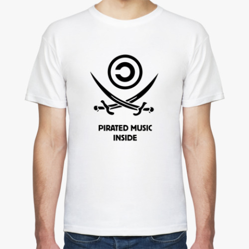 Футболка pirated muzic
