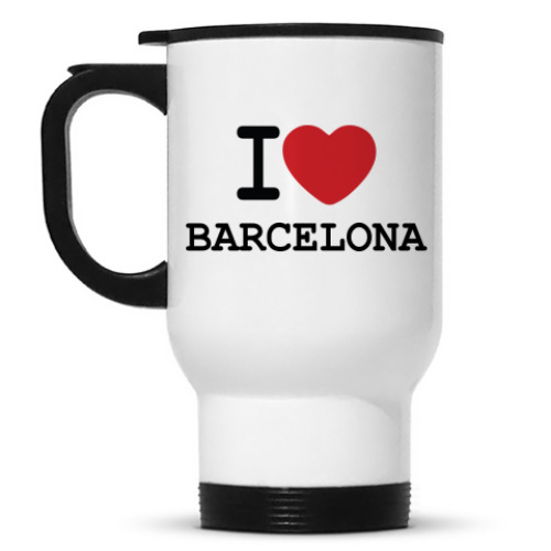 Кружка-термос I Love Barcelona
