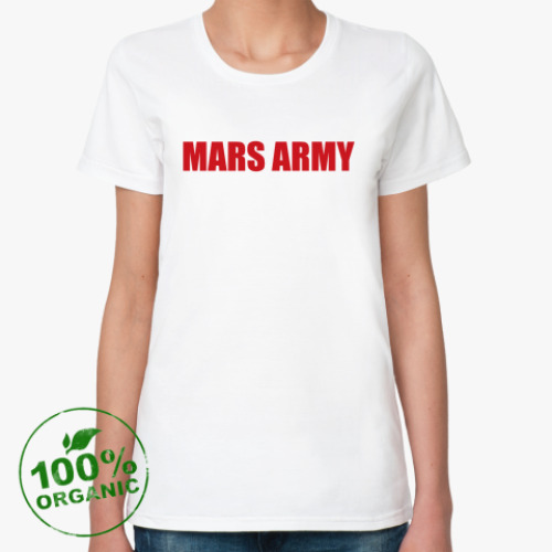 Женская футболка из органик-хлопка 30 Seconds to Mars