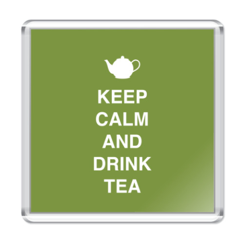 Магнит Keep calm and drink tea
