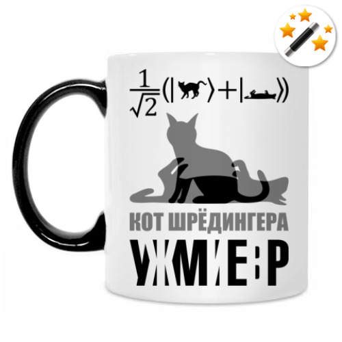 Кружка-хамелеон Котэ Шрёдингера