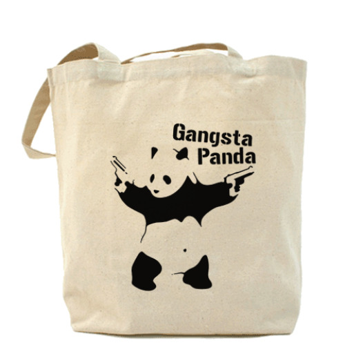 Сумка шоппер Gangsta panda