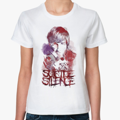 Классическая футболка  Митч Лакер - Suicide Silence