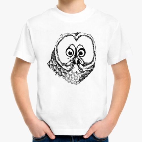 Детская футболка Совы. Совушки. Owl. Owls.