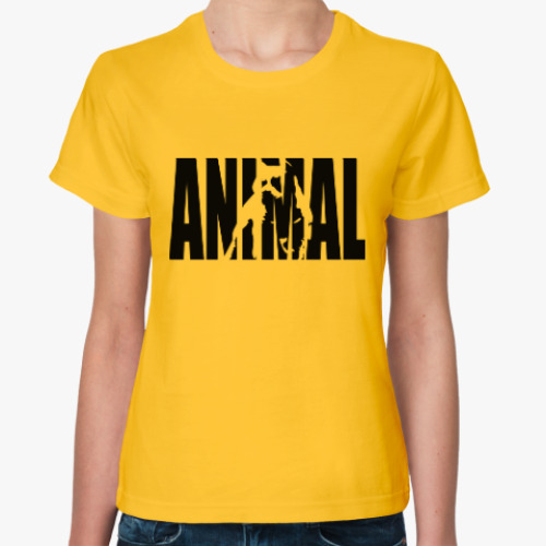 Женская футболка Animal