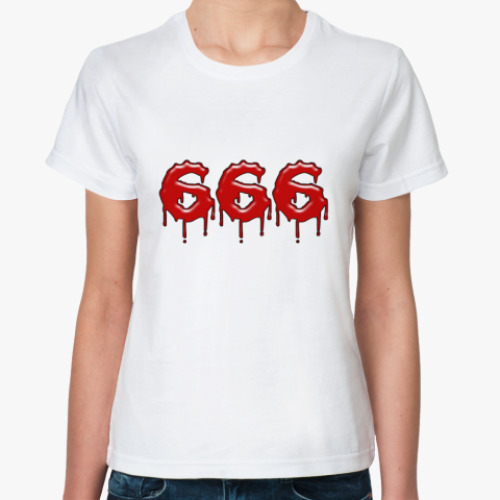 Классическая футболка 666