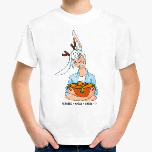 Детская футболка Кролень