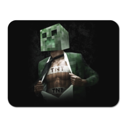 Коврик для мыши Minecraft creeper