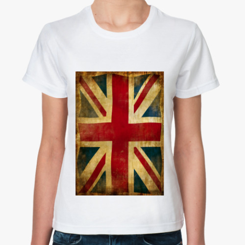 Классическая футболка Британский флаг