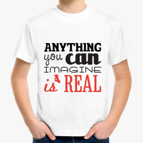 Детская футболка 'Real'