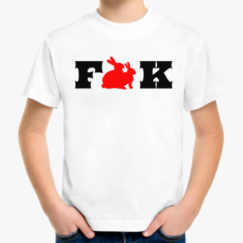 Детская футболка Fuck